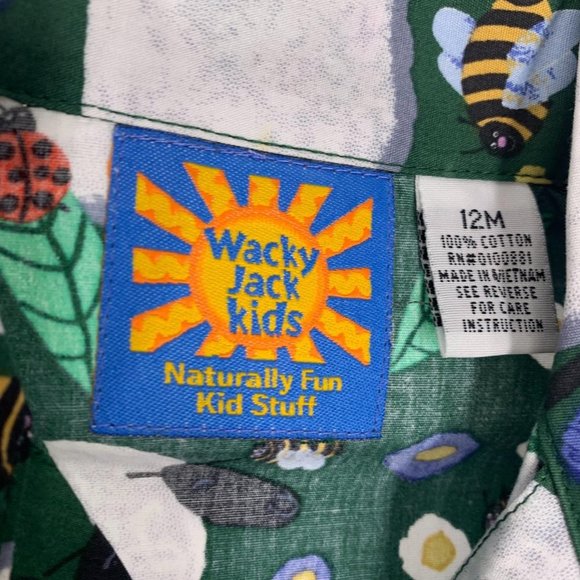 Wacky Jack Kids Sheep Button Up Shirt - Picture 7 of 7